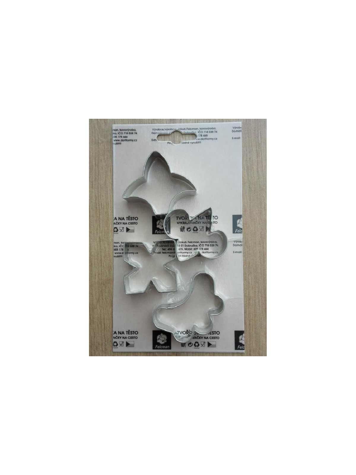 Set of cookie cutters - Lily