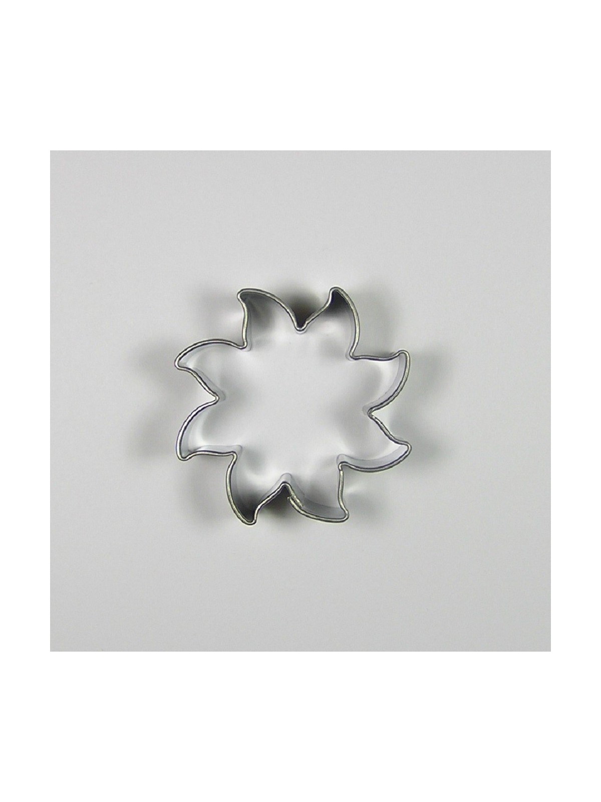 Stainless steel cookie cutter - small sun 4cm