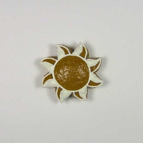 Edelstahl-Ausstecher - kleine Sonne 4cm