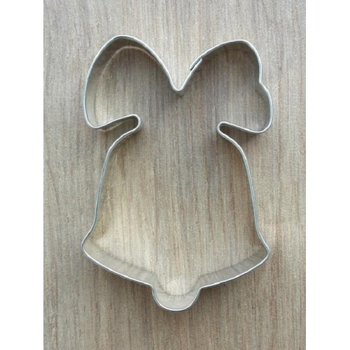 Cookie cutter - bell with a bow