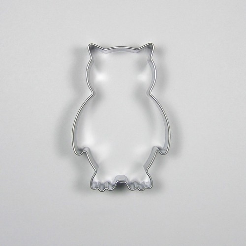 Stainless steel cookie cutter - owl