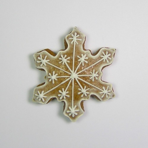 Stainless steel cookie cutter - snowflake large