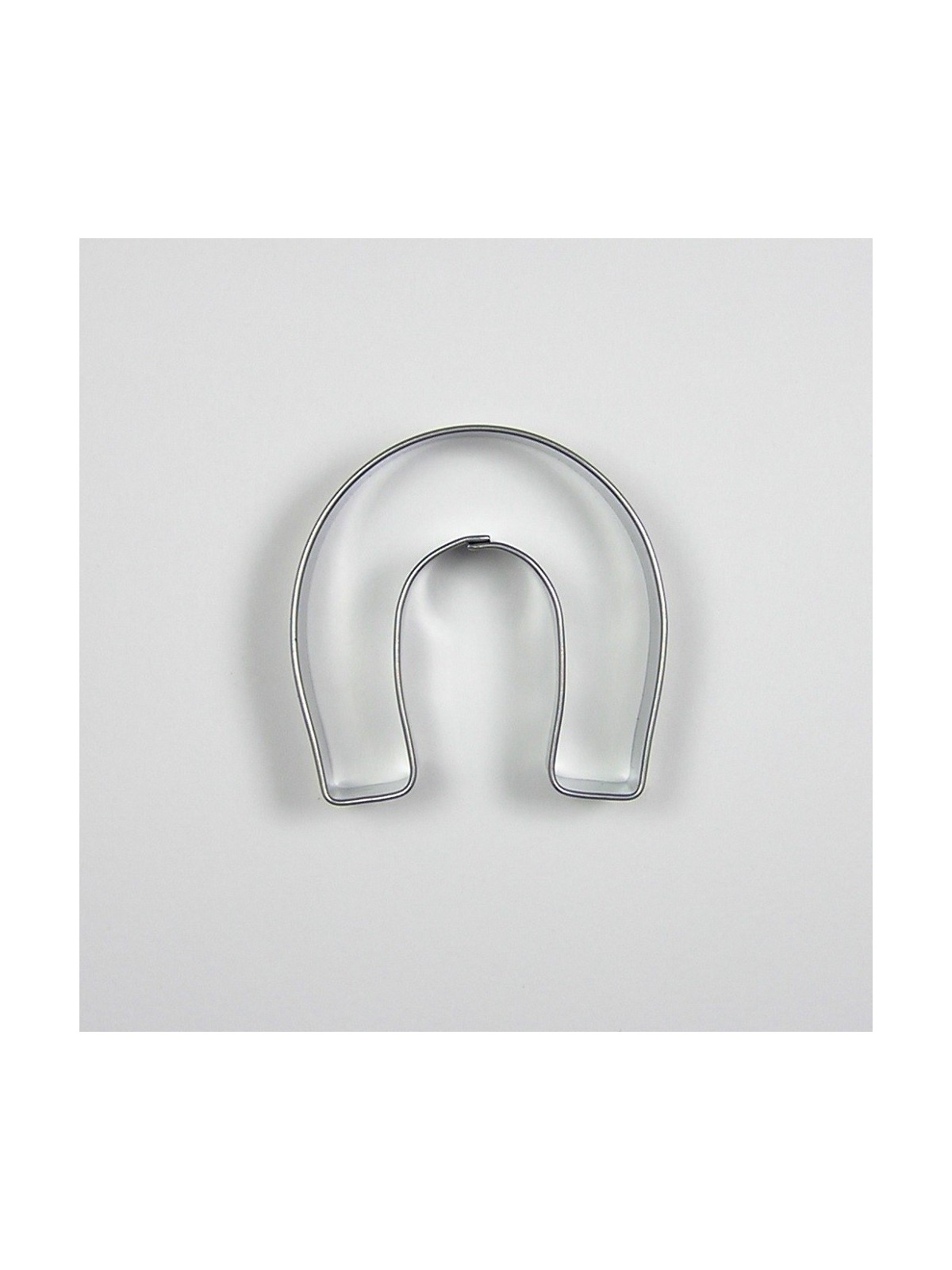 Stainless steel cookie cutter - horseshoe