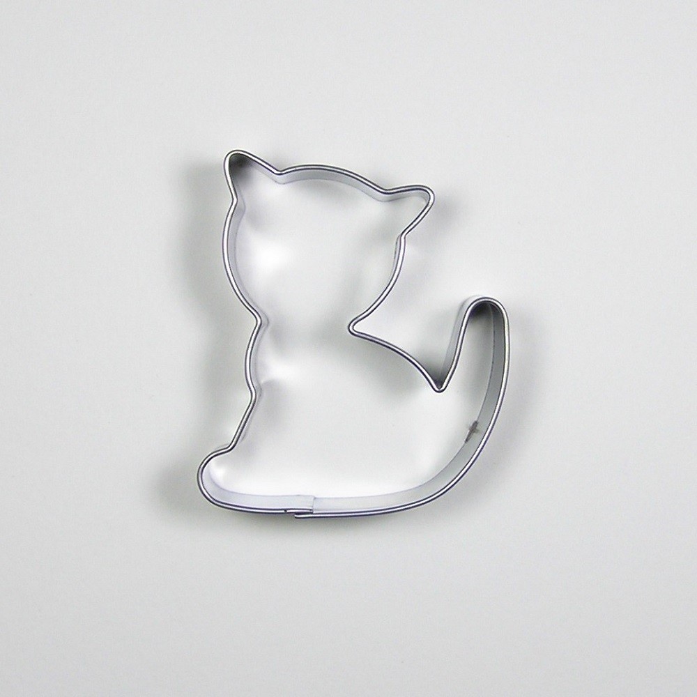 Stainless steel cookie cutter - cat