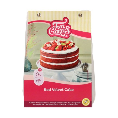 FunCakes mieszanka Red Velvet - bezglutenowa 400 g