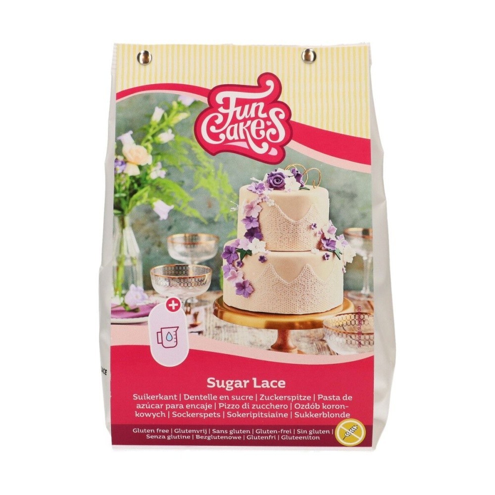 FunCakes Mix for Gluten Free Lace - Weiss 400g