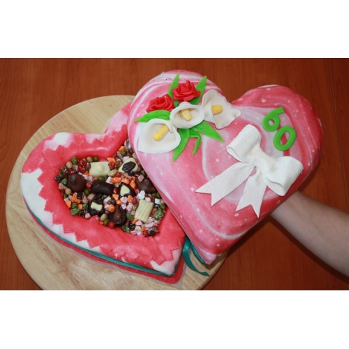 Cake form - Heart middle