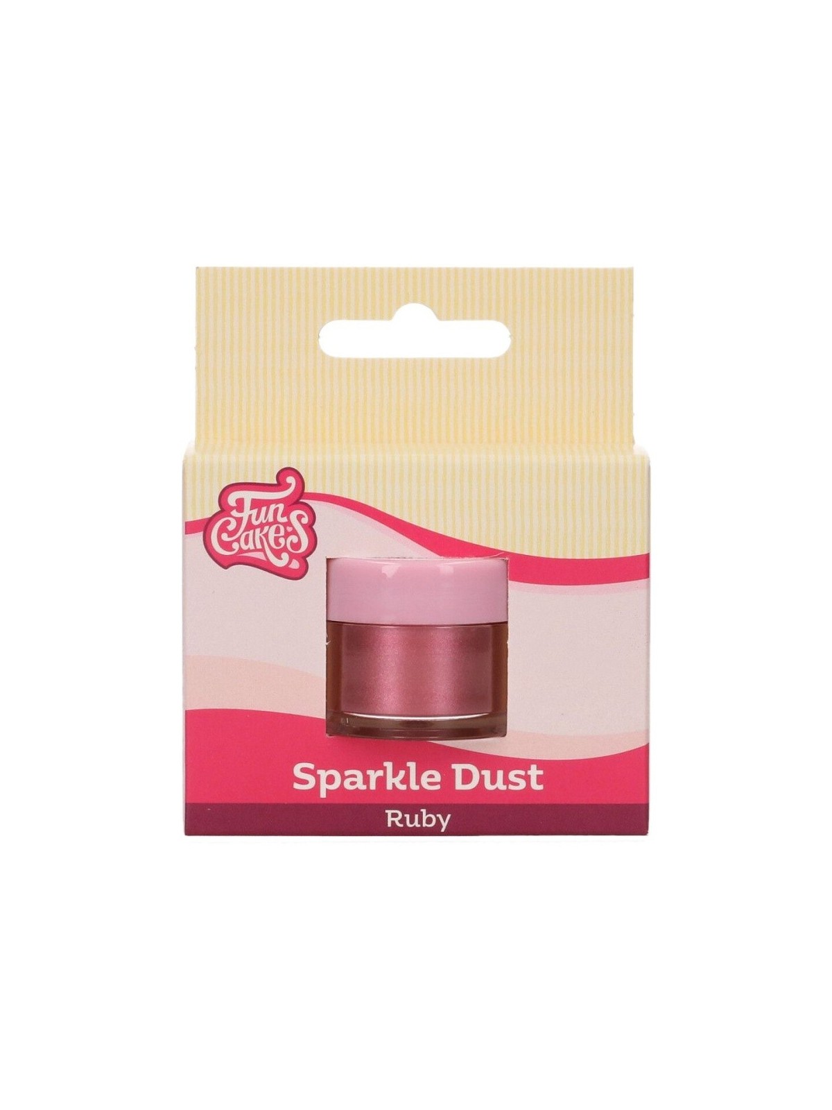 FunCakes Powder Pearl Colour - Ruby 3g