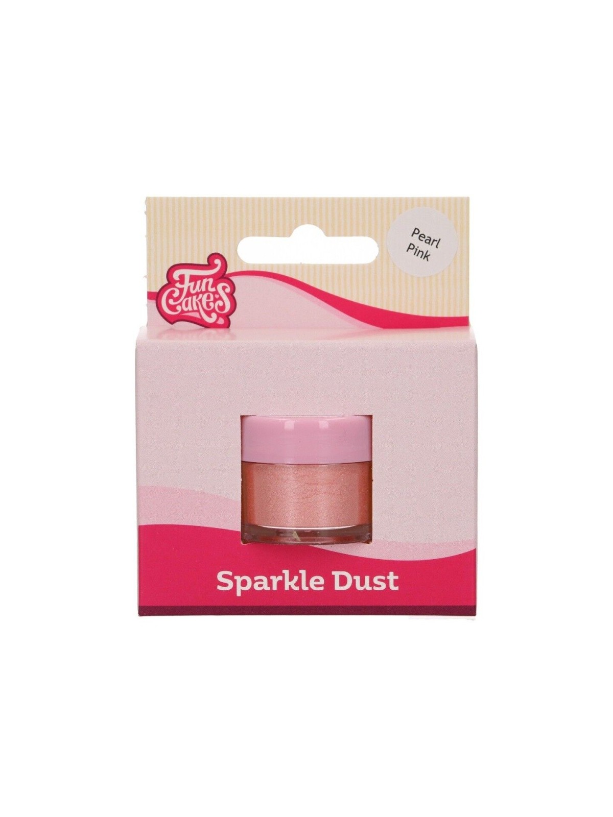 FunCakes - kurz perłowy kolor różowy - Pearl Pink - 2,5g