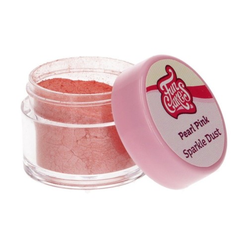 FunCakes prachová perleťová farba ružová - Pearl Pink