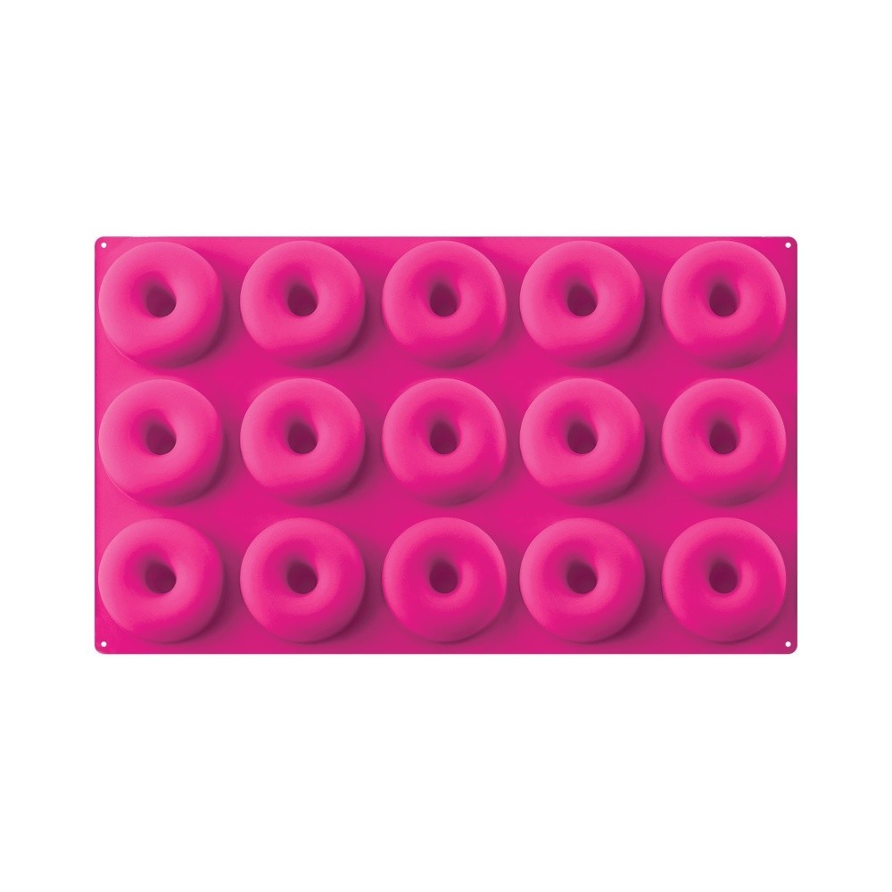 Silikonová forma na donuty - mini - 15