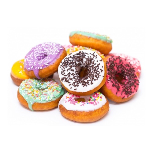 Silikonform für Donuts - mini - 15