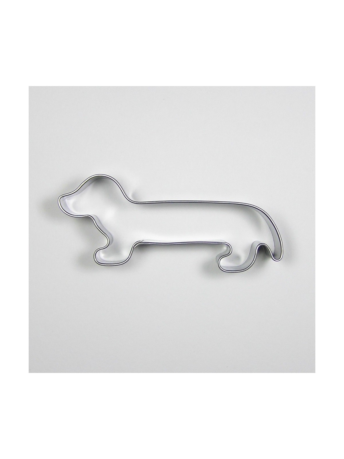 Stainless steel cookie cutter - dachshund