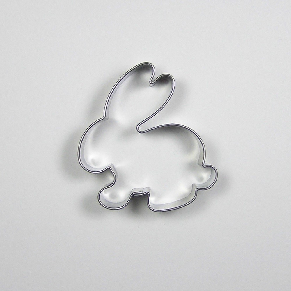 Stainless steel cookie cutter - bunny