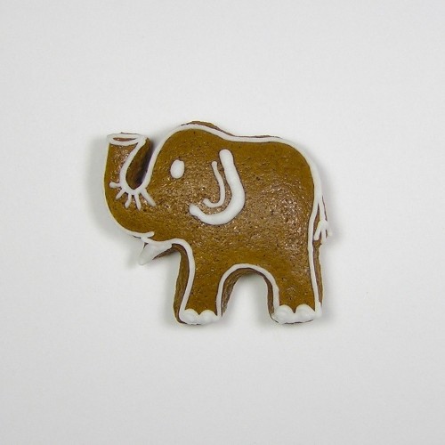 Stainless steel cookie cutter - elephant 2