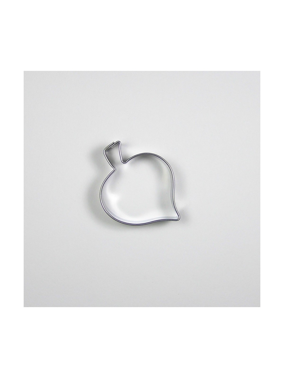 Stainless steel cookie cutter - linden leaf