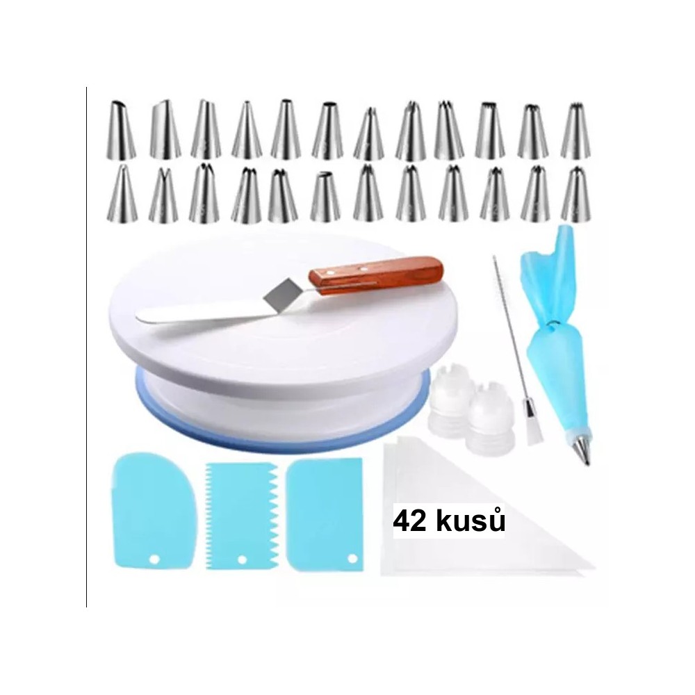 Baking and decorating set - 42 pieces.