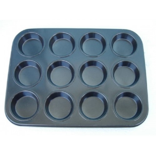 Muffin baking tin for 12 pieces