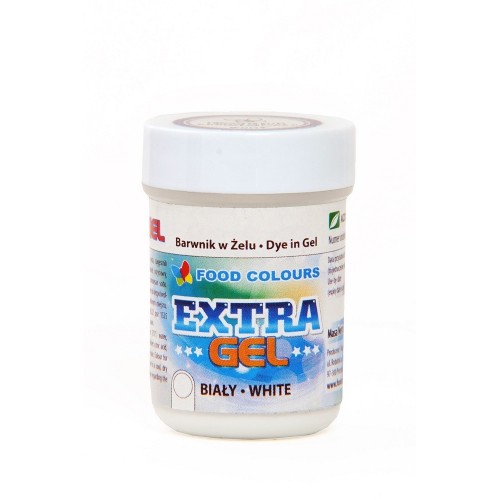 Food Colours - Gel color white extra 35 g