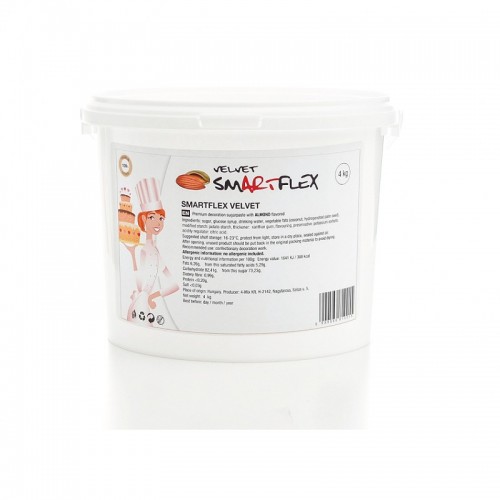 Smartflex aksamitne migdały 4kg - masa do pokrycia + prezent