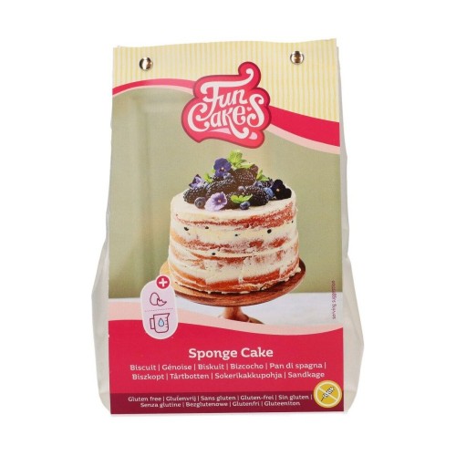 FunCakes - bezlepková zmes - svetlý piškót - 500g