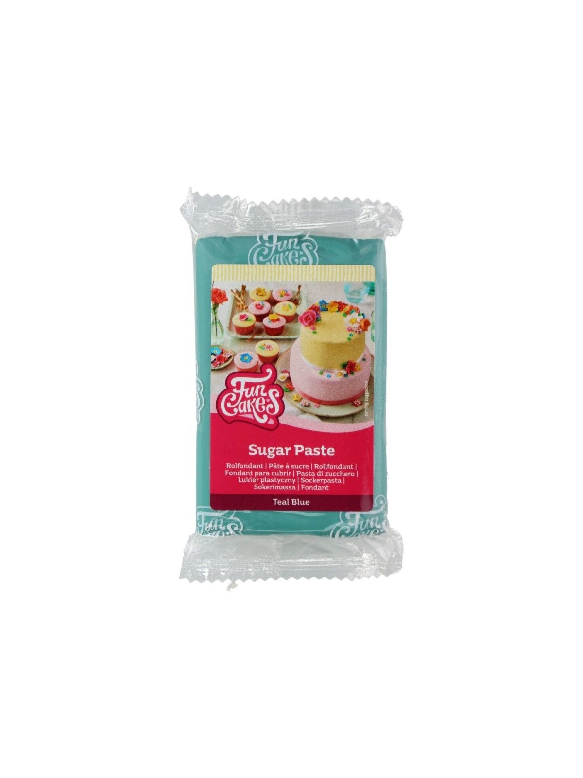 FunCakes masa cukrowa do ciastek Teal blue - Turkusowy 250g