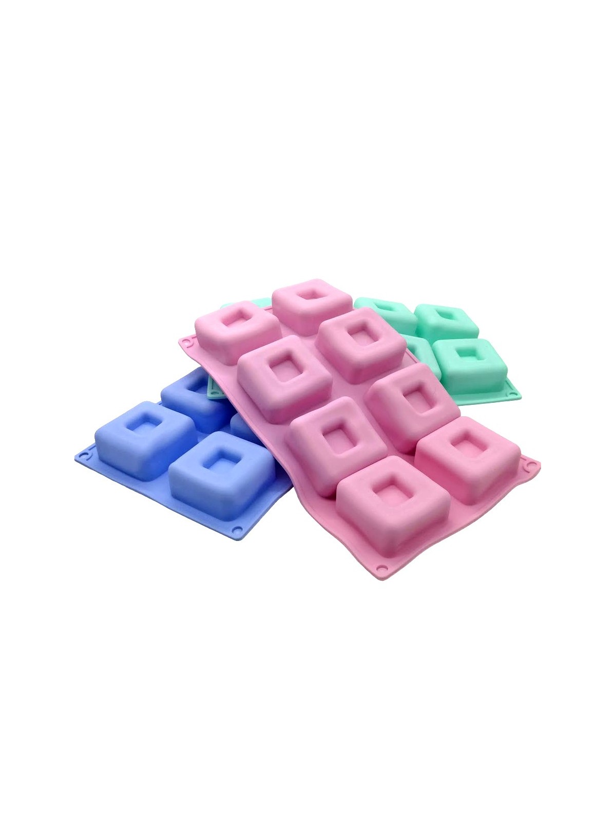 Silicone baking mold - squares 8