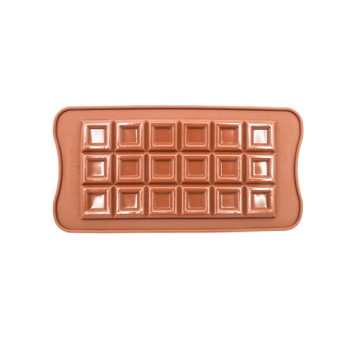 Silikonform für Schokoladenwürfel