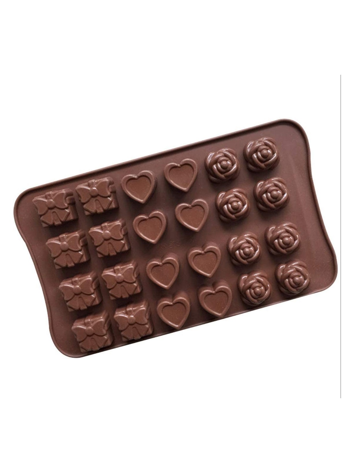 Silicone chocolate mold - love