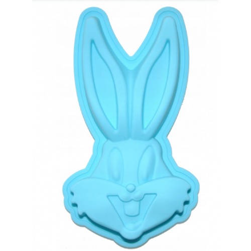 Silicone mold - rabbit 22cm (mixed colors)