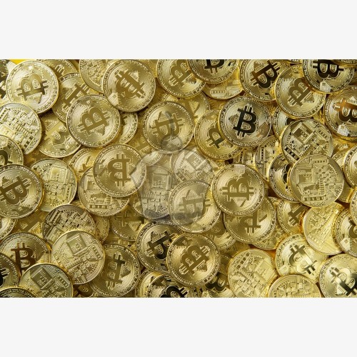 Essbares Papier „BitCoin - Tapete“ - A4