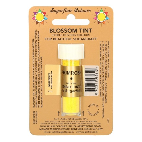 Sugarflair Dusting Colours - Primrose - 7ml