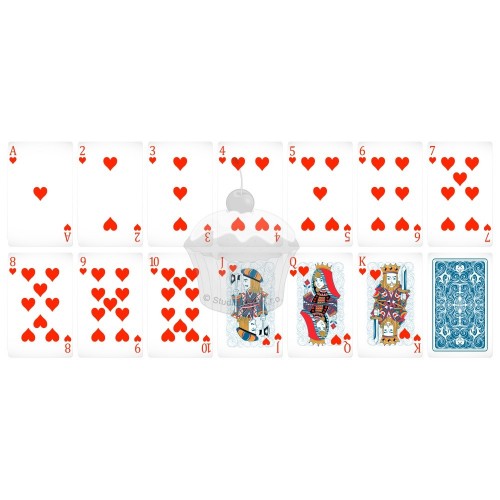 Jedlý papier "hracie karty 5" - A4