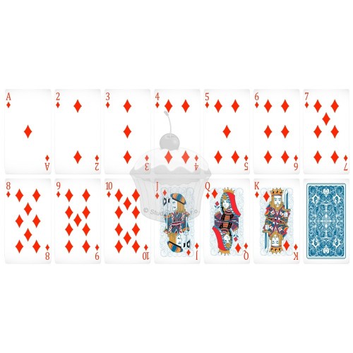Edible paper "playing cards 6" - A4