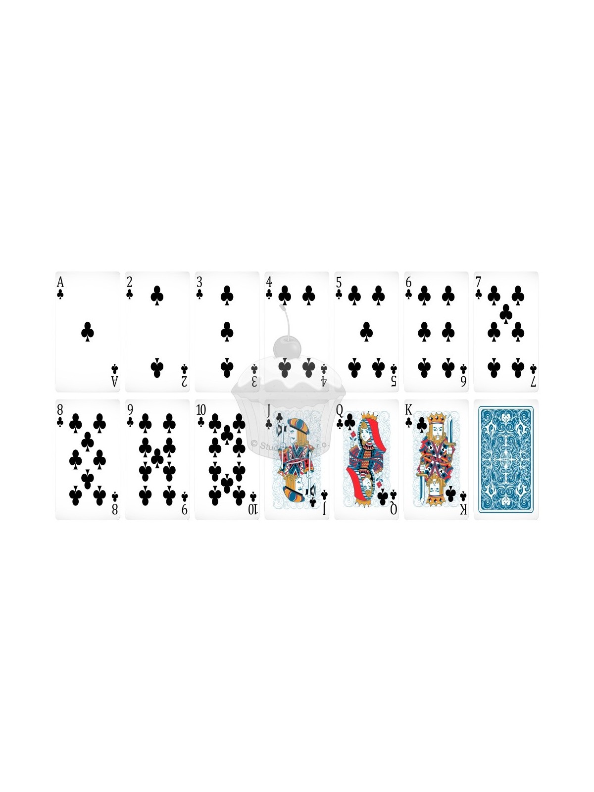 Papier jadalny "karty do gry 7" - A4