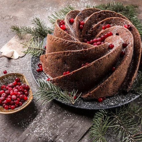 Silicone mold - Flower bundt cake