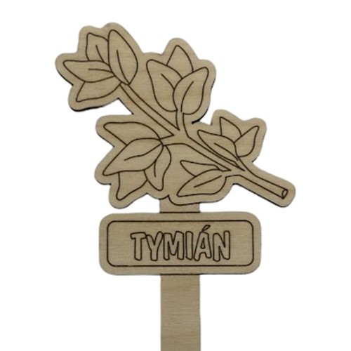 Gartenschild - Thymian