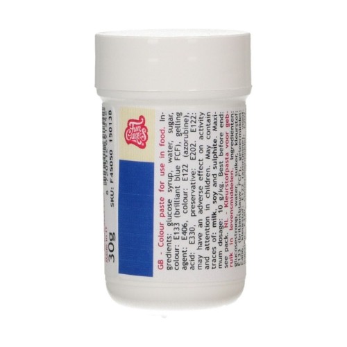 FunColours royal blue - gel color - blue - jar - 30g