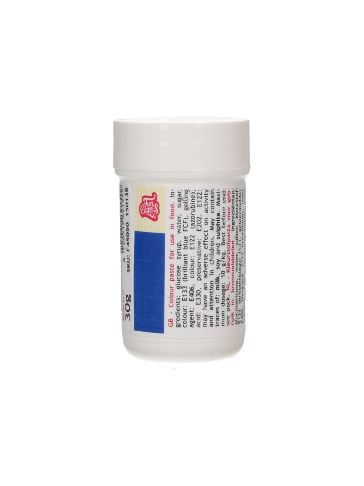 FunColours royal blue - gel color - blue - jar - 30g