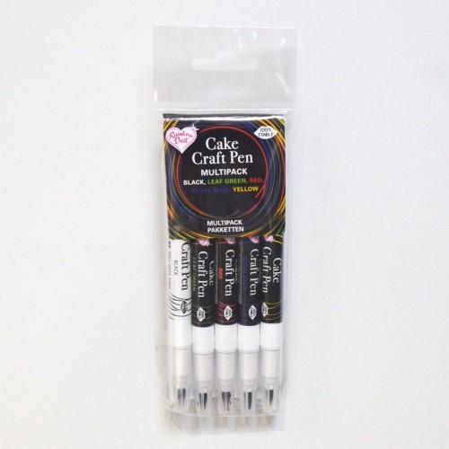 RD Cake Craft Pen Multipack - food grade pens - 5pcs