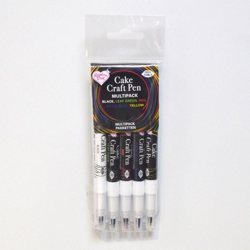 RD Cake Craft Pen Multipack - mazaki jadalne - 5 szt
