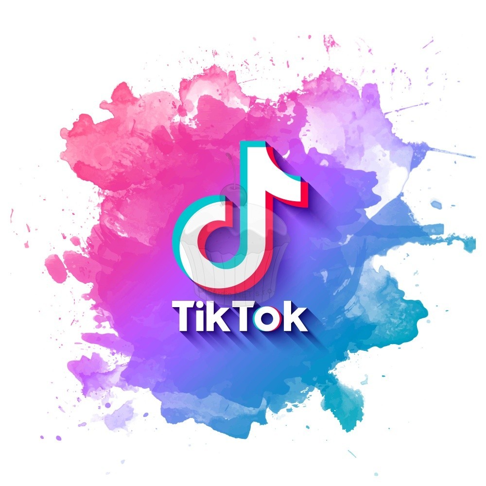 Jedlý papír "TikTok" A4