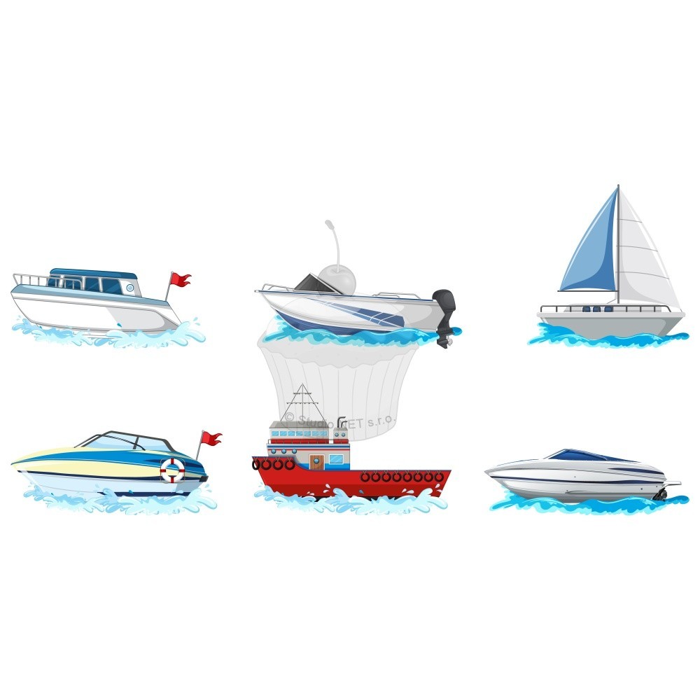 Edible paper "Motor boats" A4