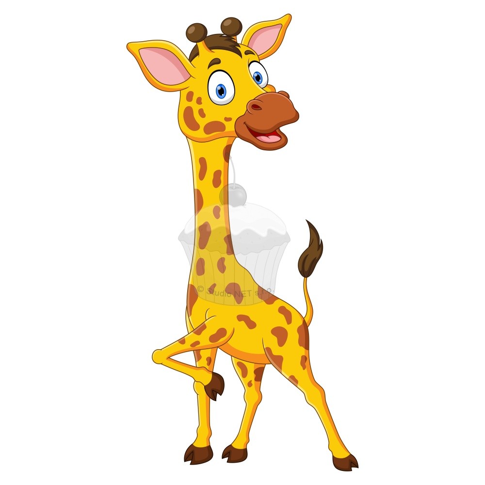 Jedlý papír "Žirafa" A4