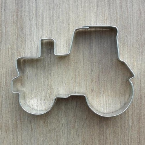 Stainless steel cookie cutter - tractor II