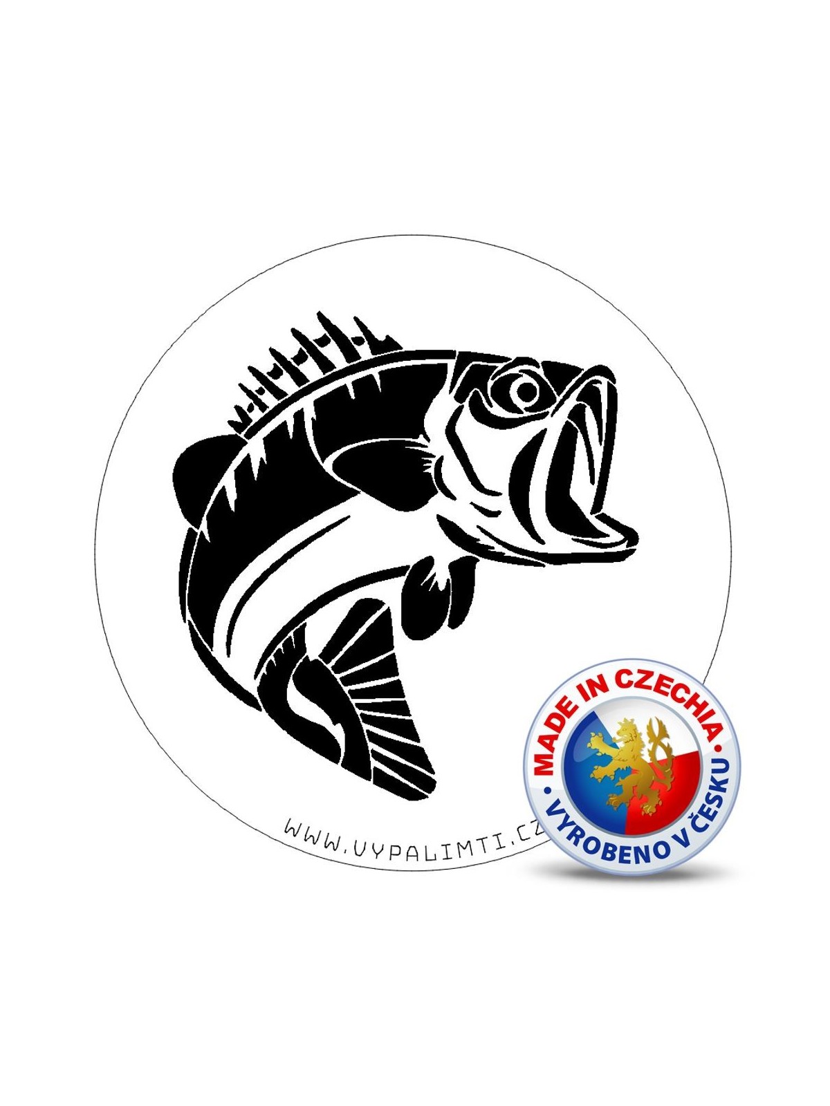 Schablonenvorlage - Fisch