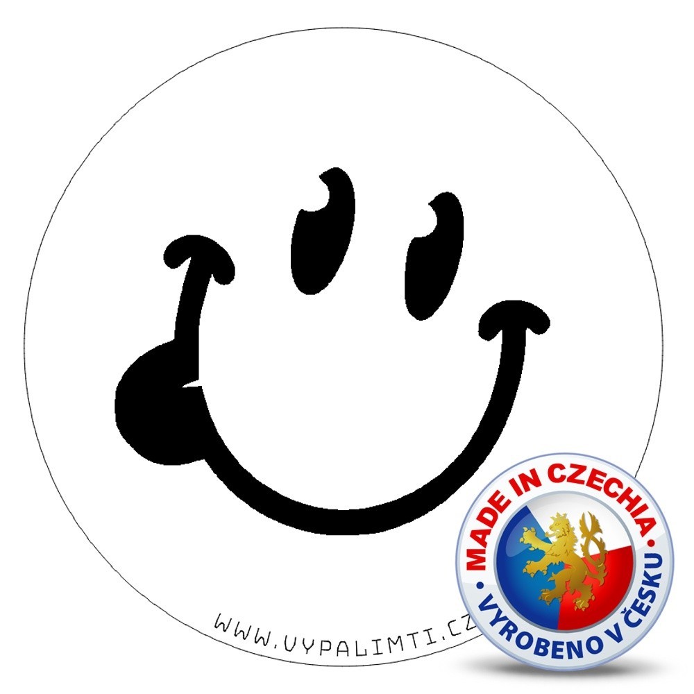 Stencil template - Smiley