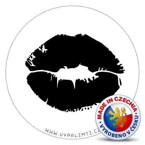 Stencil template - Lips