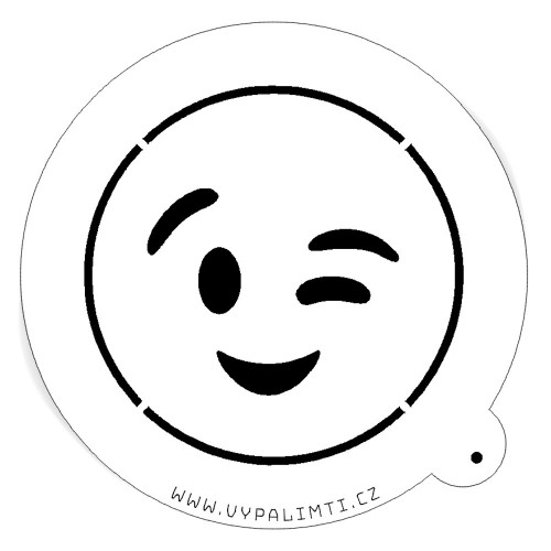 Stencil Template - Emoji 2