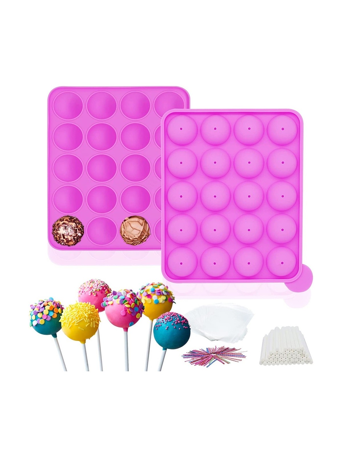 Lollipop - Cake Pops Set - 301 Stück.